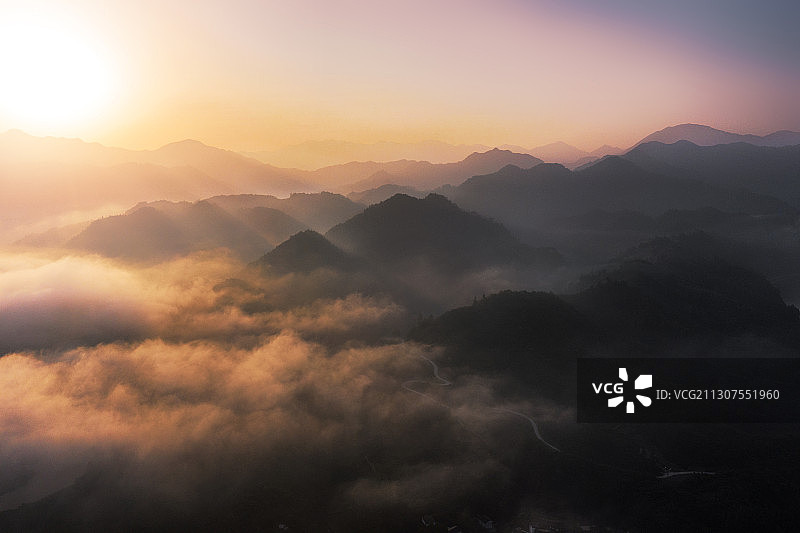 云上新安江图片素材