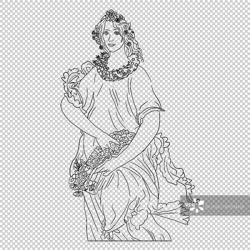 希腊风格人像7图片素材