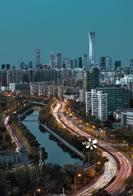 北京东南二环图片素材