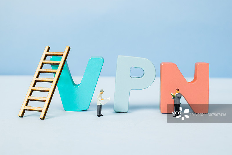 VPN概念图图片素材