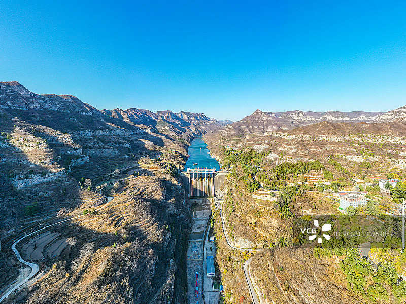 云台山青天河图片素材