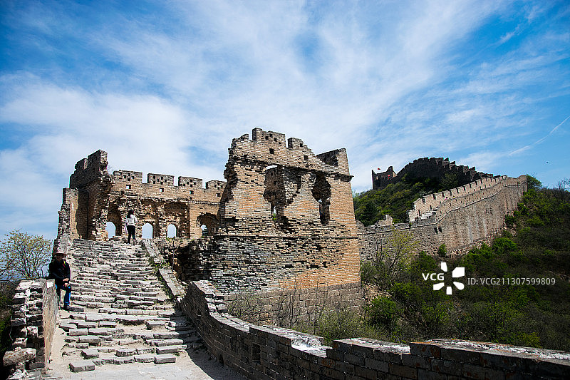 金山岭长城图片素材