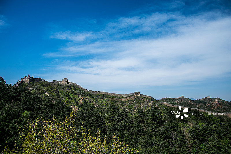 金山岭长城图片素材
