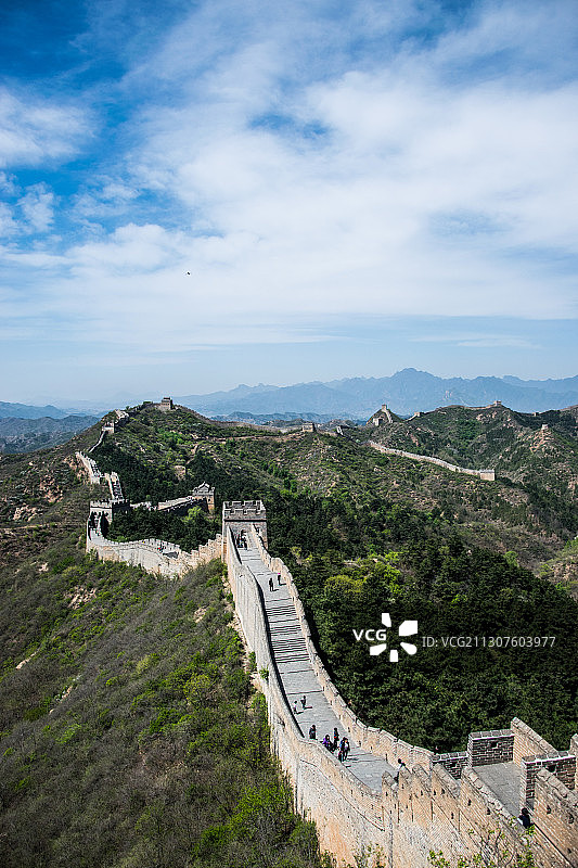 金山岭长城图片素材