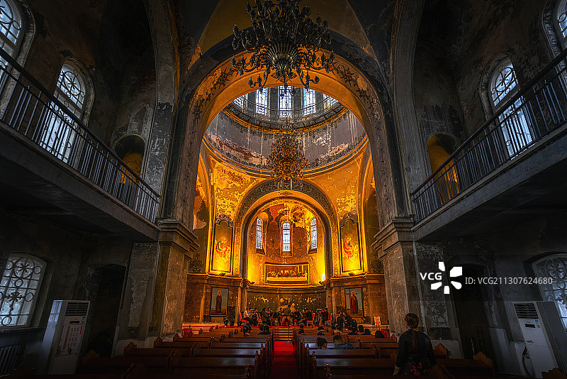索菲亚教堂音乐会图片素材