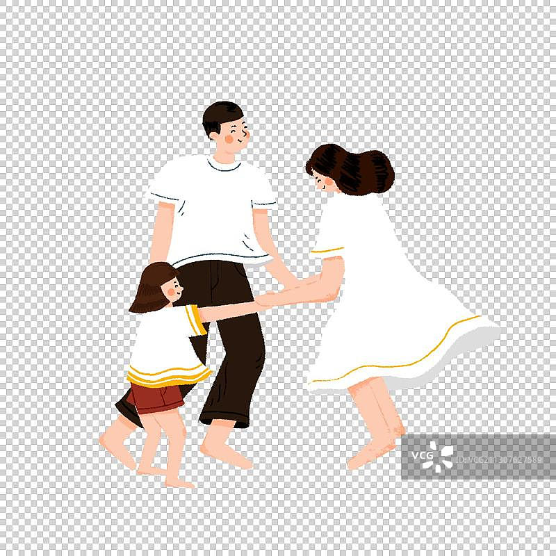 一家人跳舞图片素材