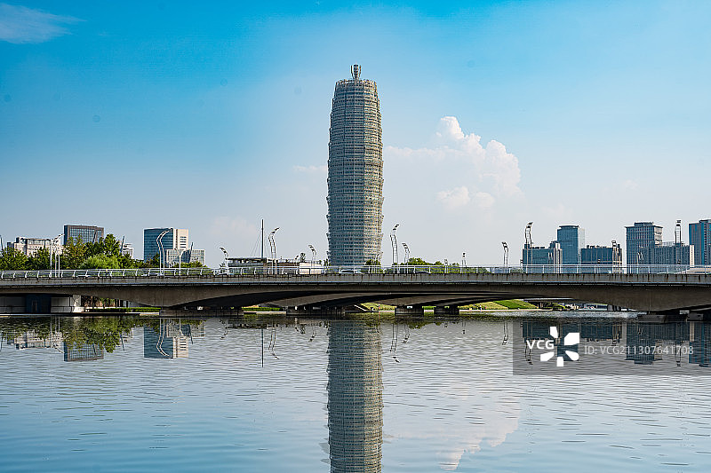 郑州地标玉米楼高清大图图片素材