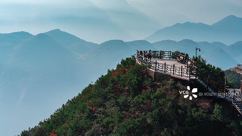 巫山神女景区风光图片素材
