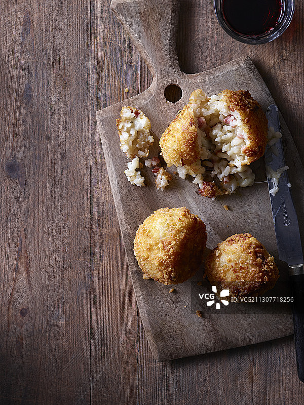 意大利肉饭团图片素材