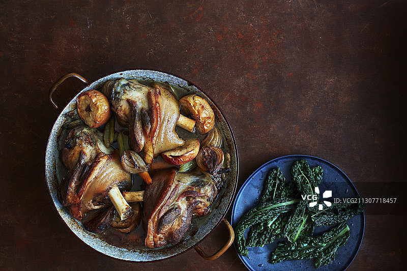 慢炖猪肘图片素材