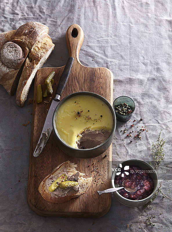 鸡肝酱图片素材