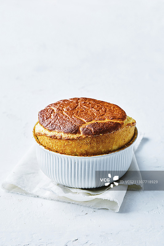 经典奶酪舒芙蕾图片素材