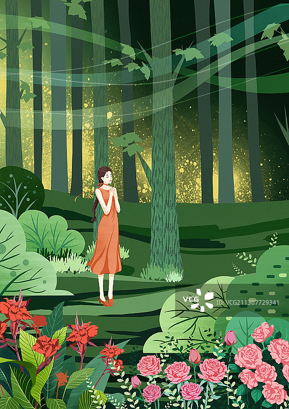 夏至未至图片素材