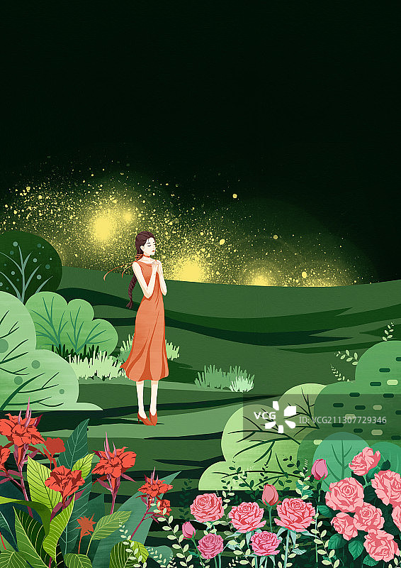 夏至未至图片素材