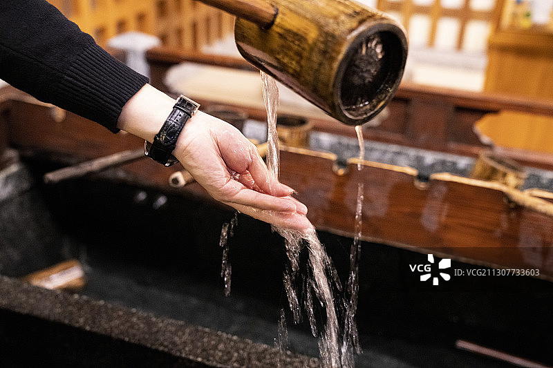 古法洗手图片素材