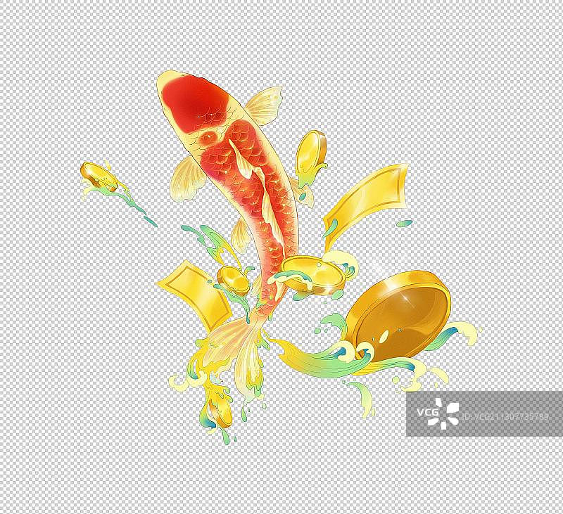 生财锦鲤2图片素材