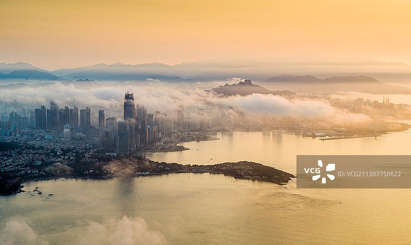 青岛浮山湾图片素材