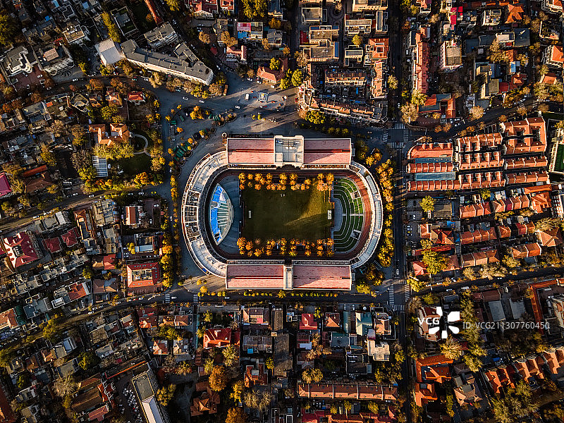 五大道秋色图片素材