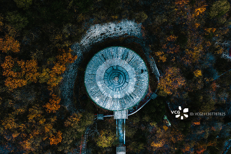 北京门头沟白瀑寺图片素材