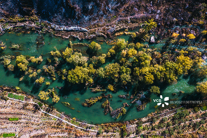北京门头沟珠窝村京西发电厂图片素材
