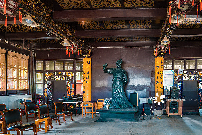 江苏常州溧阳太白楼风光图片素材