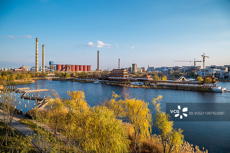 首钢工业遗址公园图片素材