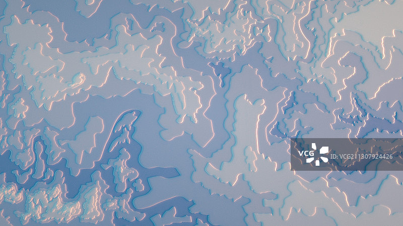 地形曲线图片素材