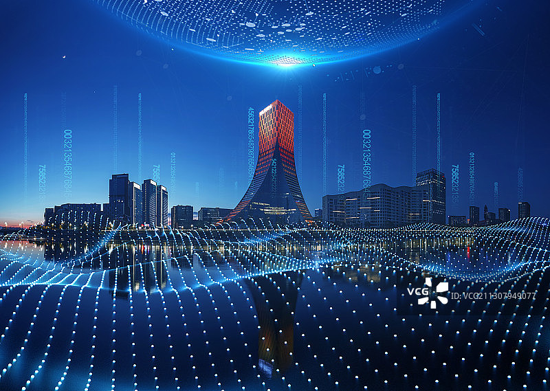 科技都市图片素材