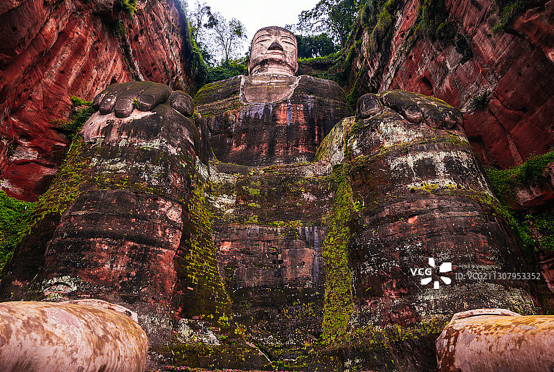 乐山大佛图片素材