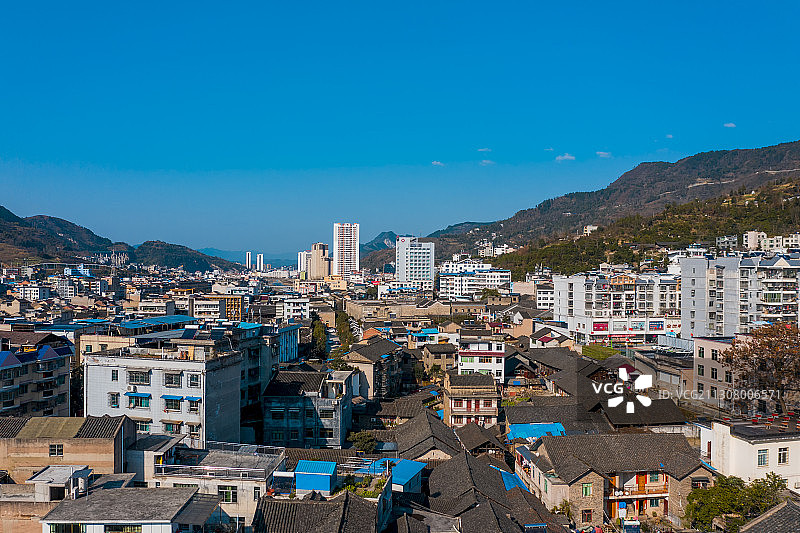 贵州省石阡县老城区图片素材