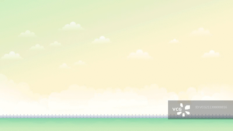 北京城市建筑群插画图片素材