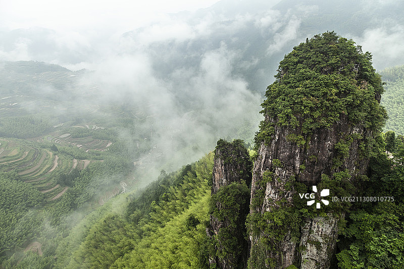 丽水风光：南尖岩图片素材