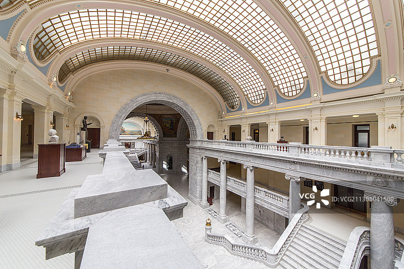 美国盐湖城犹他州议会大厦图片素材