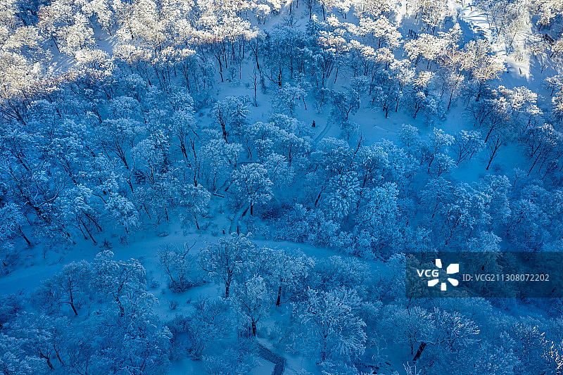 吉林龙湾四方顶—冰雪奇缘图片素材