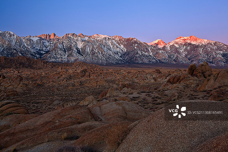阿拉巴马山雪山风景，美国图片素材