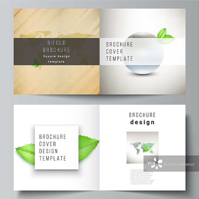 布局两个覆盖模板为正方形图片素材