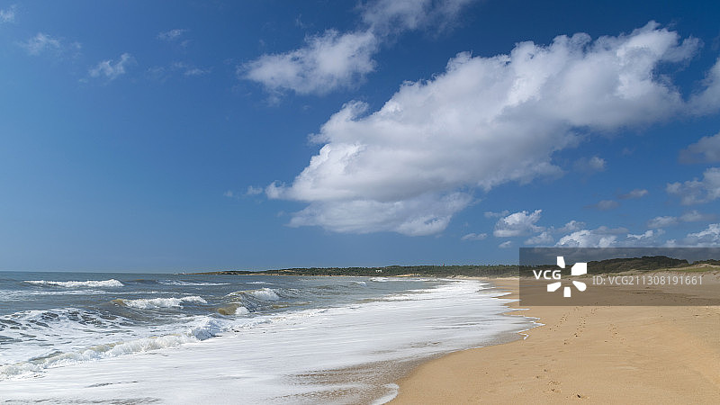 乌拉圭罗恰海滩风光图片素材