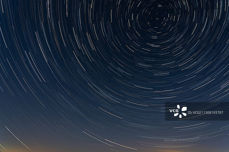 法国孚日省星空夜景图片素材