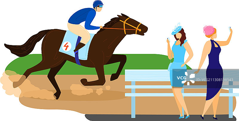 男人骑马比赛图片素材