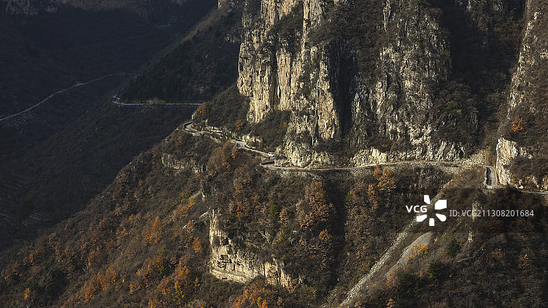 太行天路图片素材