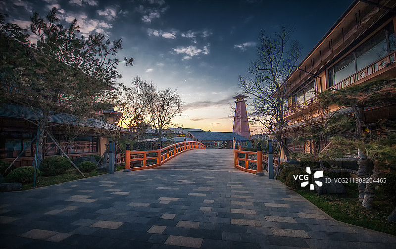 中国辽宁大连盛唐小京都图片素材