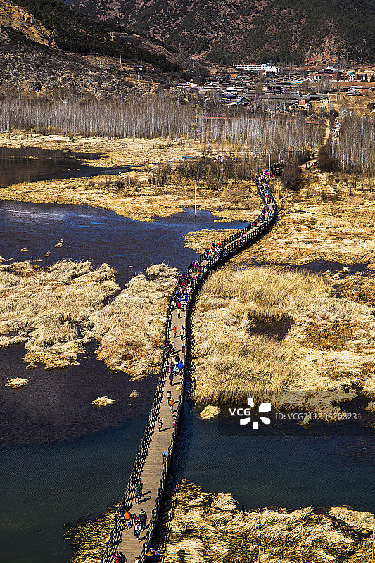 情人桥图片素材