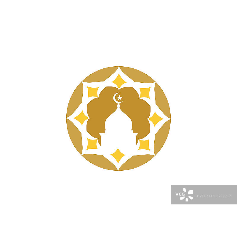 清真寺图标设计图片素材