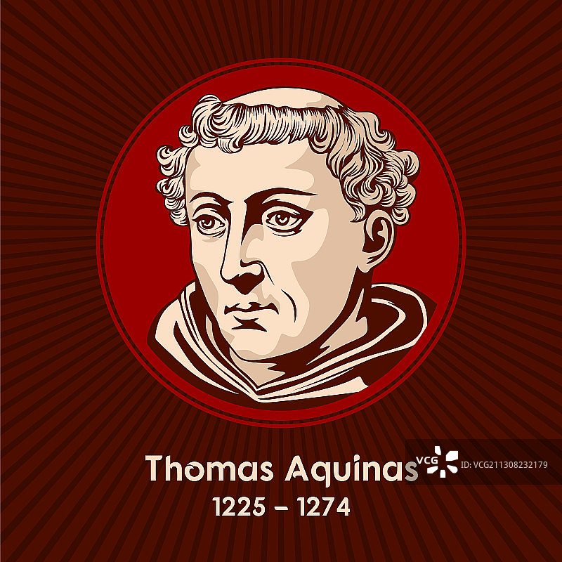 托马斯·阿奎那：意大利多明我会修士图片素材