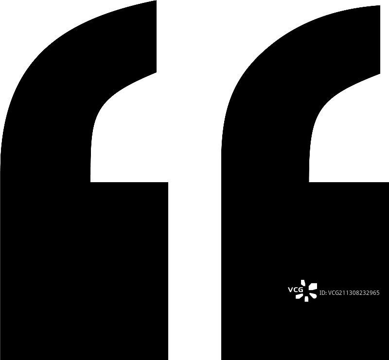 引号标记图标设计模板图片素材