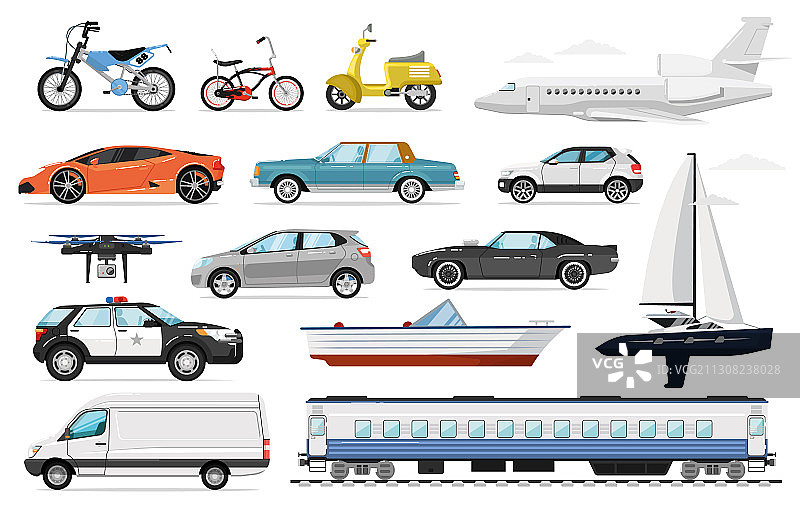 客运交通工具合集图片素材