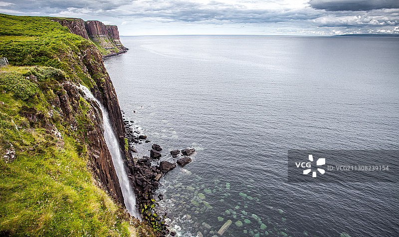 英国波特里Quiraing海景风光图片素材