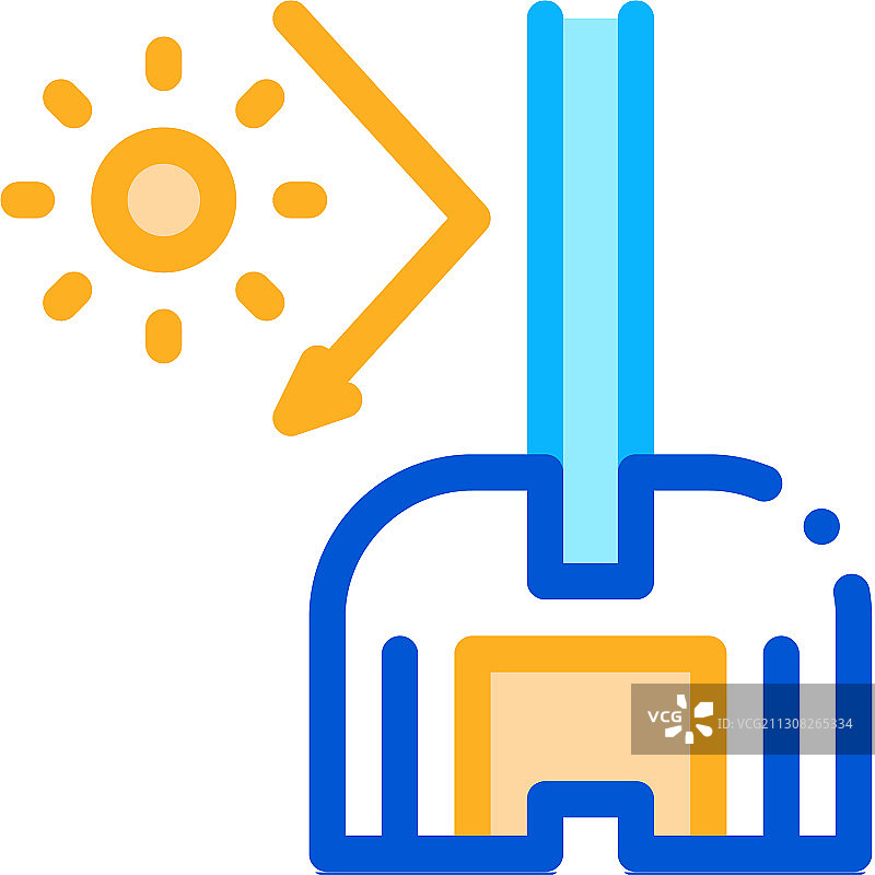 太阳镜玻璃窗图标轮廓图片素材