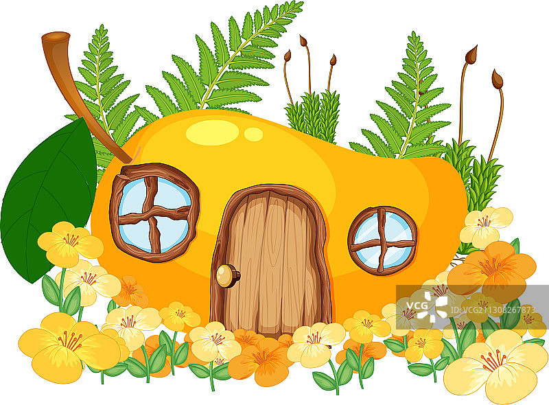 独立幻想芒果屋图片素材