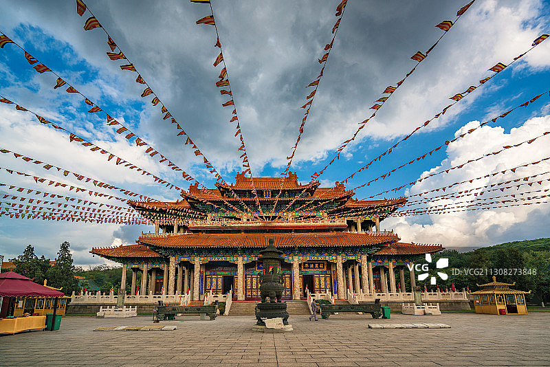 鞍山玉佛山风景区图片素材